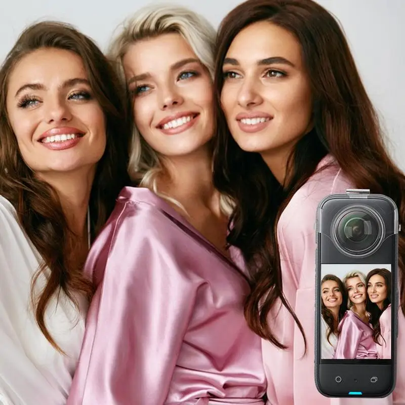 Для Insta360 X3 Прозрачная крышка объектива экшн-камеры защита для аксессуары камеры