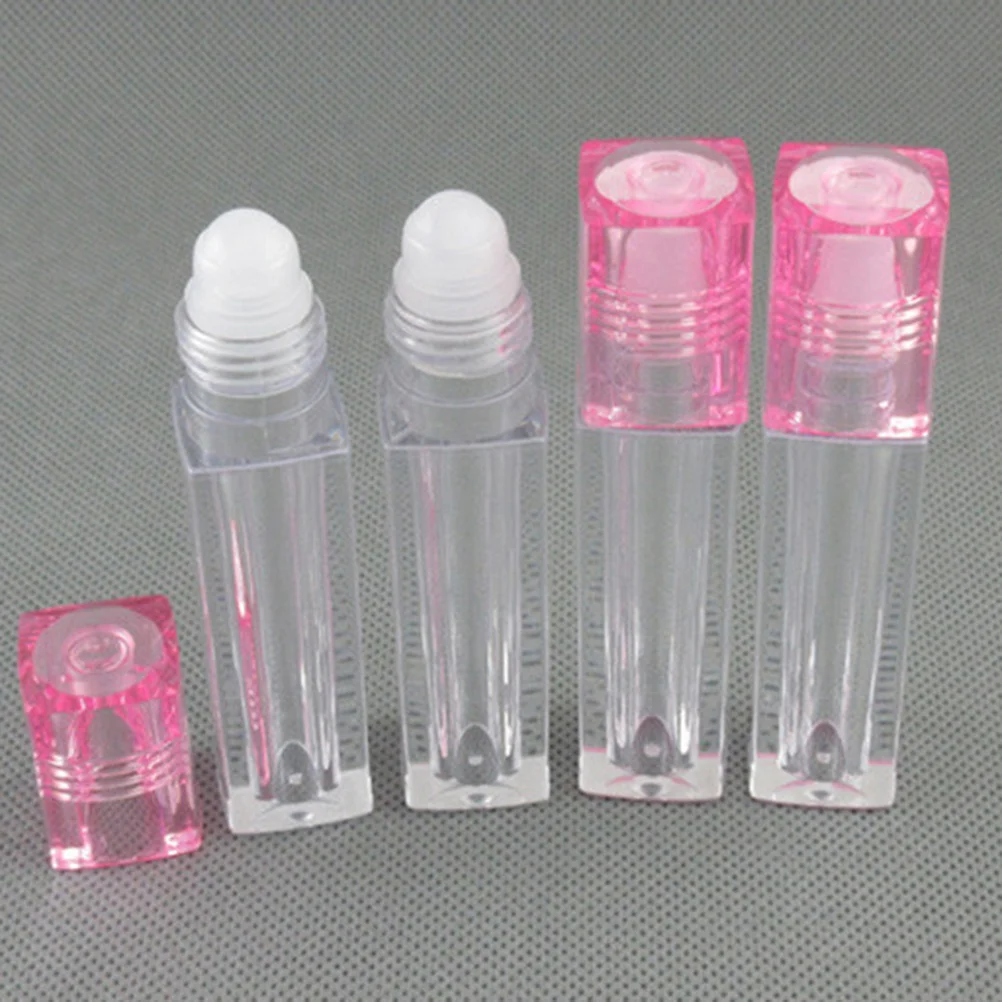

10pcs Roll-on Bottles 6.5ml Portable Clear Durable Lip Oil Bottles Essential Oil Bottles Roller Bottles for Outdoor
