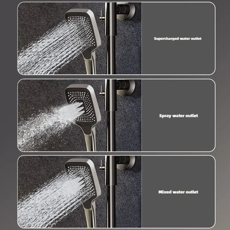 Комплект душевой насадки для ванной комнаты душевая насадка и ручка