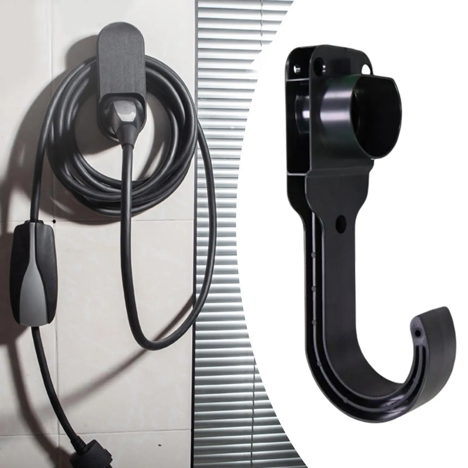 

Holder Organizer Portable Wall Hook Mount with Hook Screws Dock