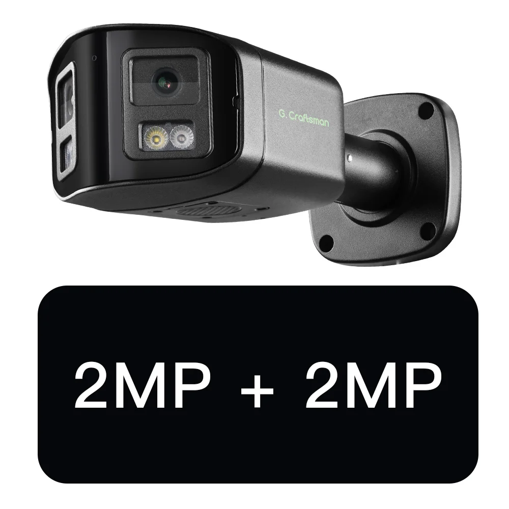 

G.Craftsman Двухкамерная IP-камера видеонаблюдения
