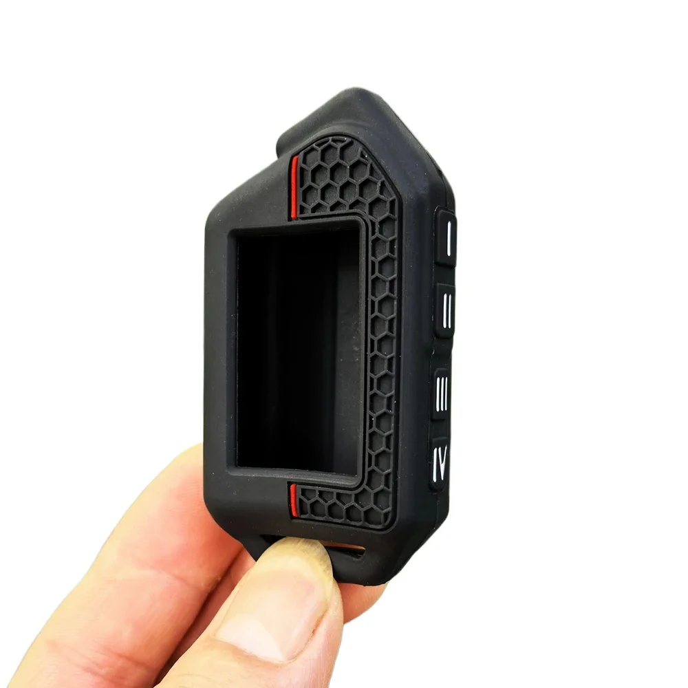 

4-кнопочный силиконовый чехол для ключей с ЖК-дисплеем, аксессуары для дистанционного управления, чехол для Scher-Khan Mobicar 1 2 3 A B M10 M20, двусторонняя автомобильная сигнализация