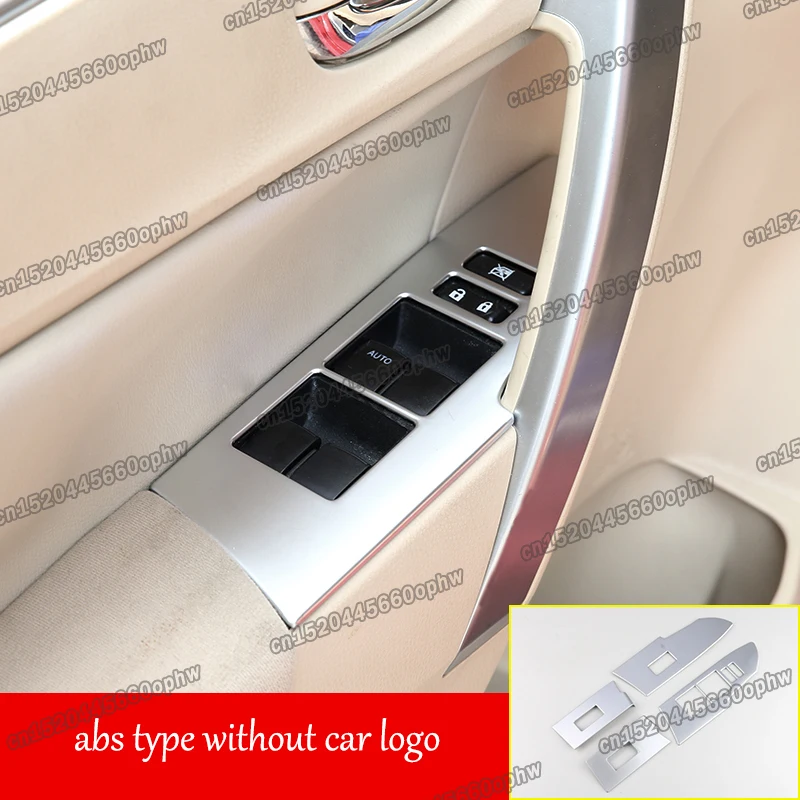 Matt silber Auto Fenster Control switch Panel Trimmt für Toyota Corolla 2013 2014 2015 2016 2017 2018 E170 Zubehör chrom