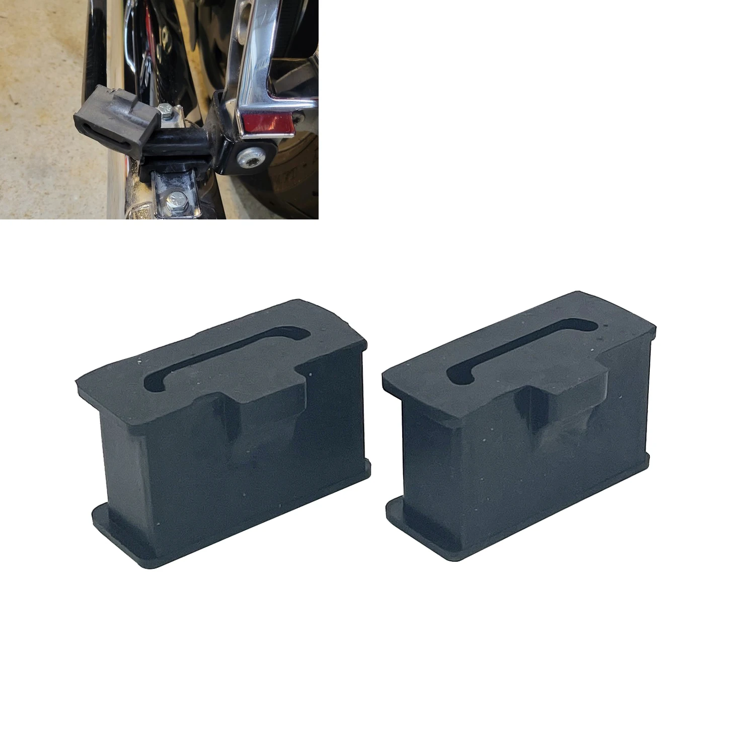 

Резиновые крепления глушителя, изоляционная втулка, поддержка седла для Harley Touring Electra Glide Road King Street Glide CVO