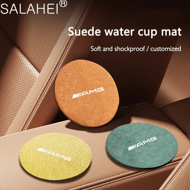Автомобильная замшевая кожаная Водонепроницаемая противоскользящая подставка для Mercedes Benz AMG W212 W204 W211W168 W213 W205 W169 W176 W177 W210 W108 W124