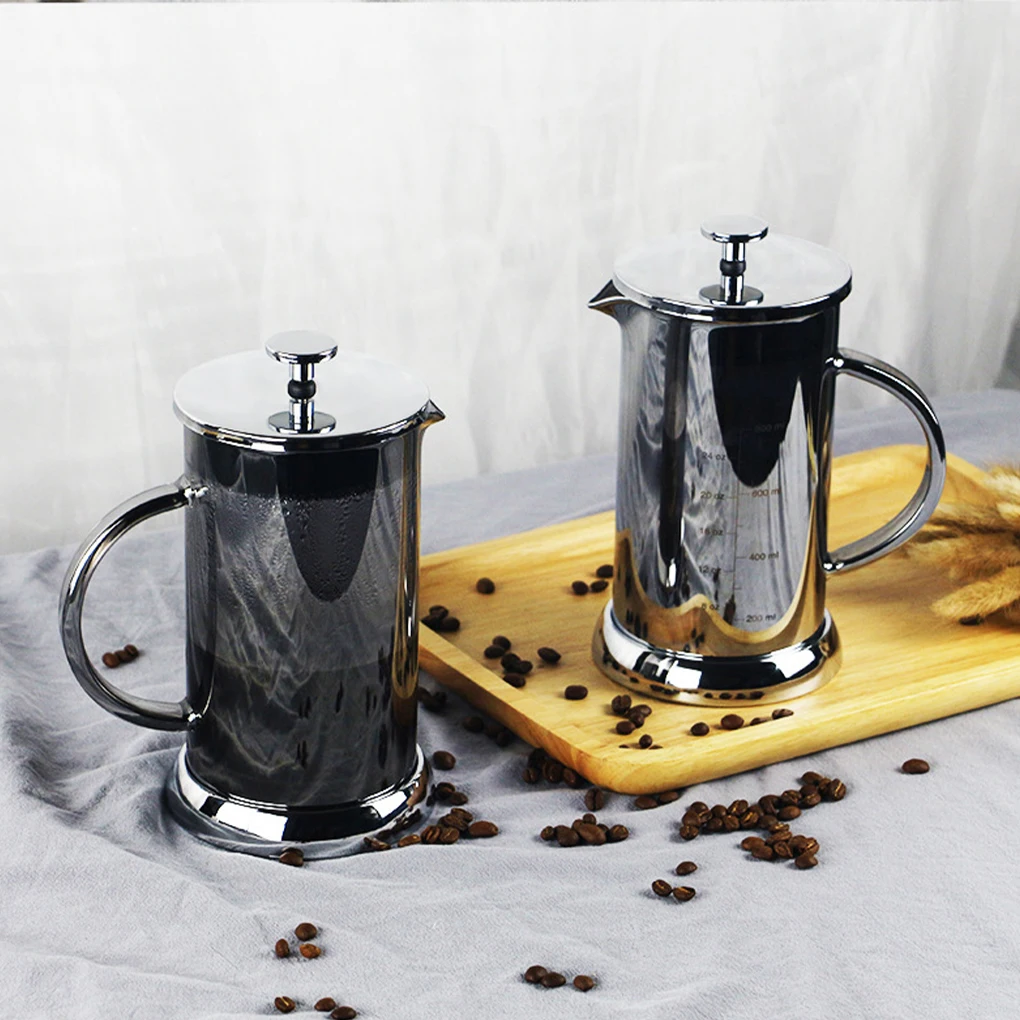 

Французский пресс Кофеварка чайник машина посуда изолированный стеклянный контейнер держатель сосуд офис удобный подарок