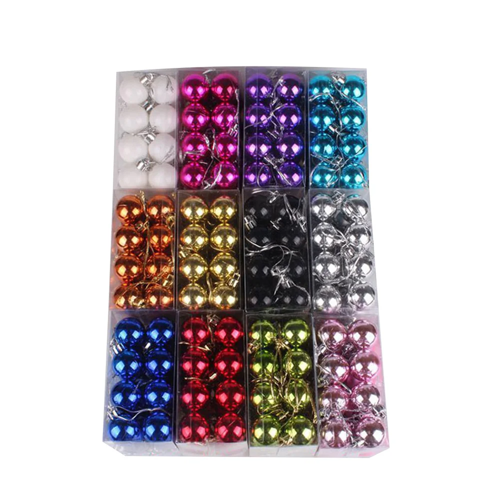 Красивые рождественские украшения шары синие детали озера сменные аксессуары