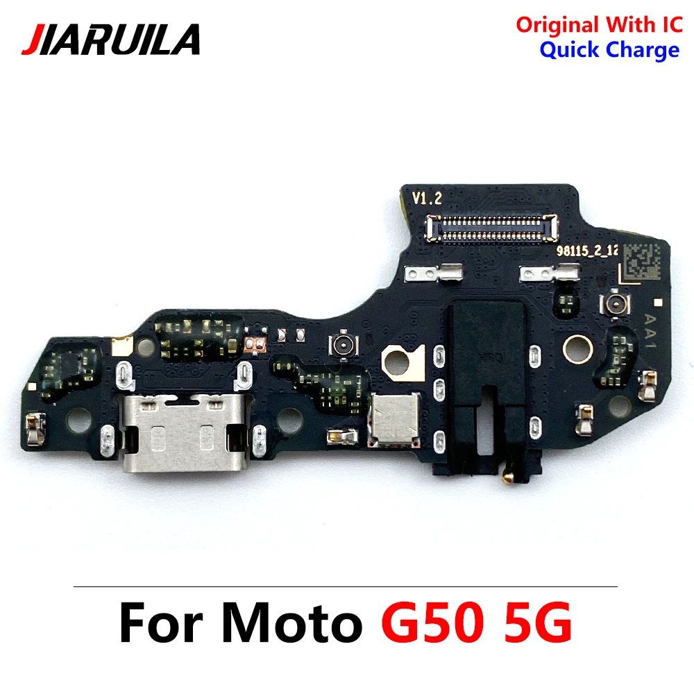 Conector De puerto De Carga Original para Moto G50 5G, piezas De...