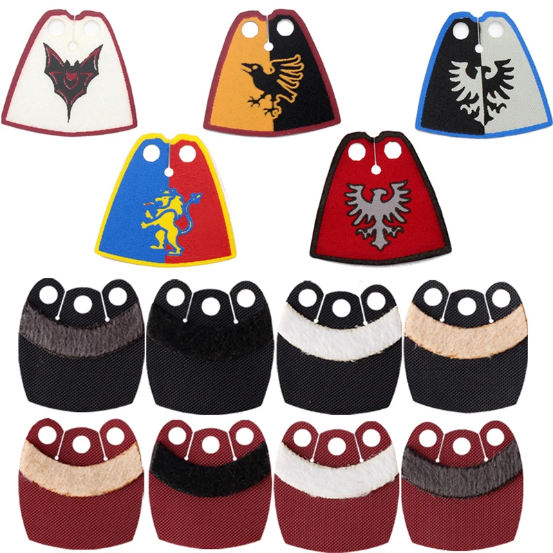 Замок средневековая армия флаг империи флагшток строительные блоки военные