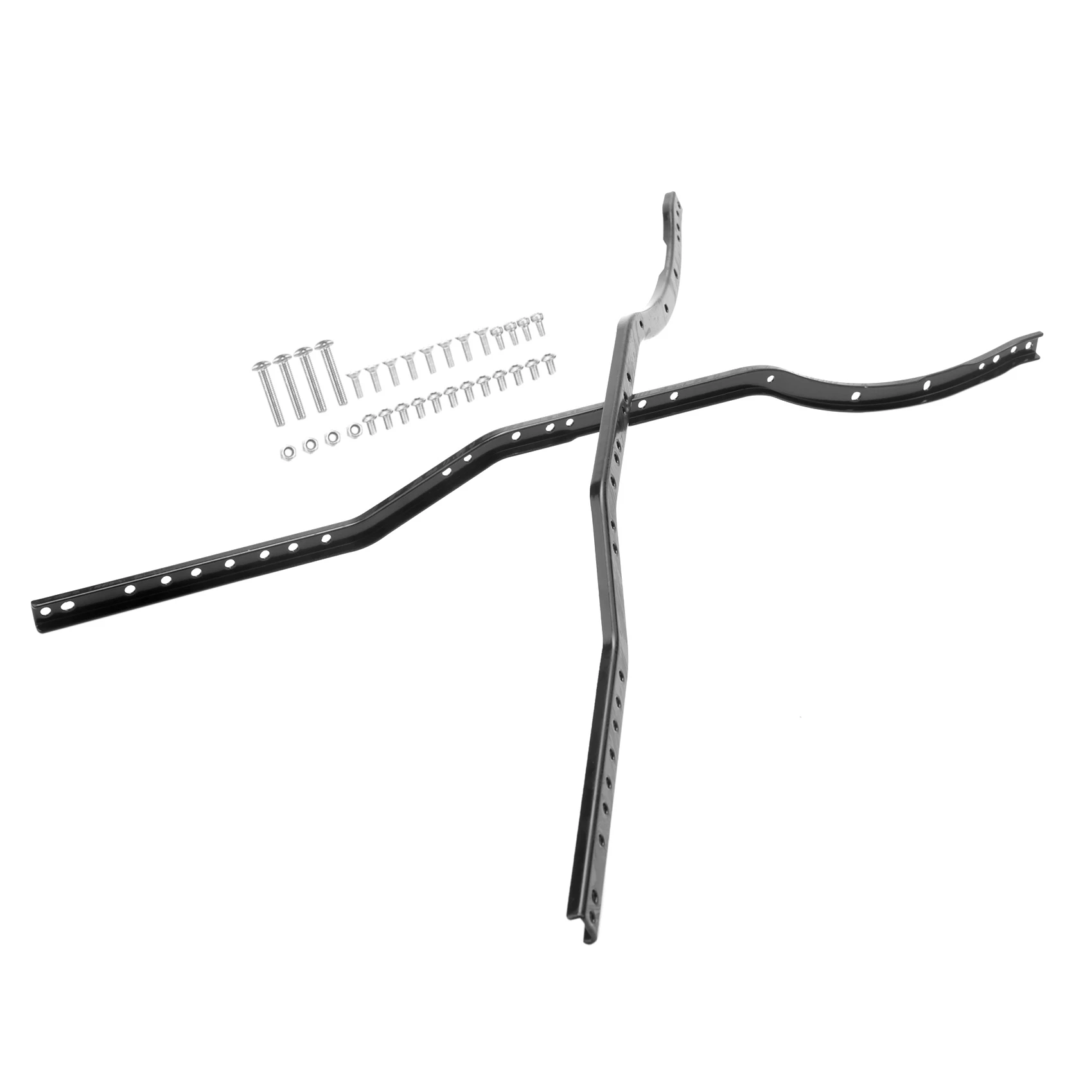 2 шт./комплект стальные направляющие для осевого каркаса SCX10 90027 II 90046 90047