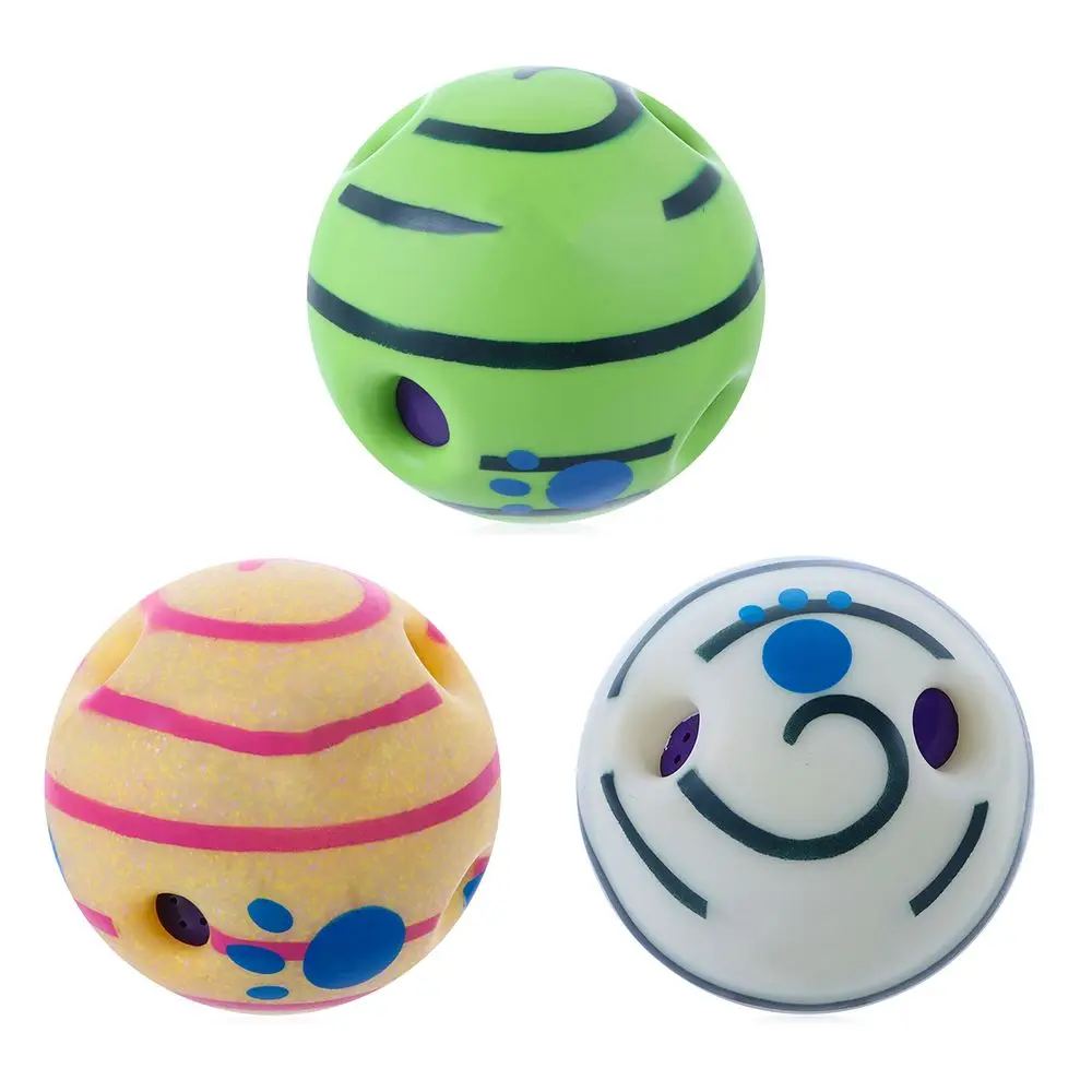 

Игрушка для собак, мяч с гигающим звуком, игрушка для жевания домашних животных, воблер, волчок, Интерактивная игрушка, светящийся нетоксичн...