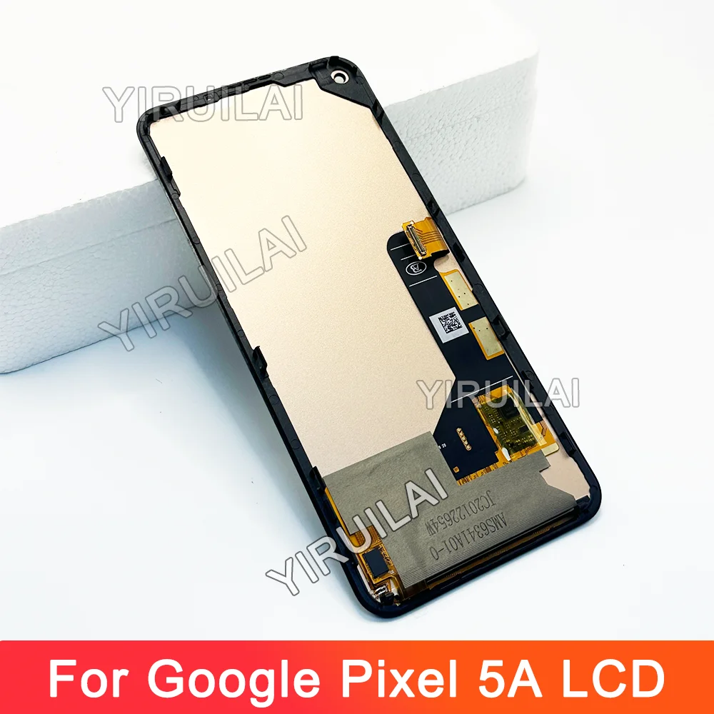 Фото 6,34 ''TFT для Google Pixel 5A протестировано для Google Pixel 5A 5G G1F8F G4S1M Замена преобразователя сенсорного экрана ЖК-дисплея в сборе №5