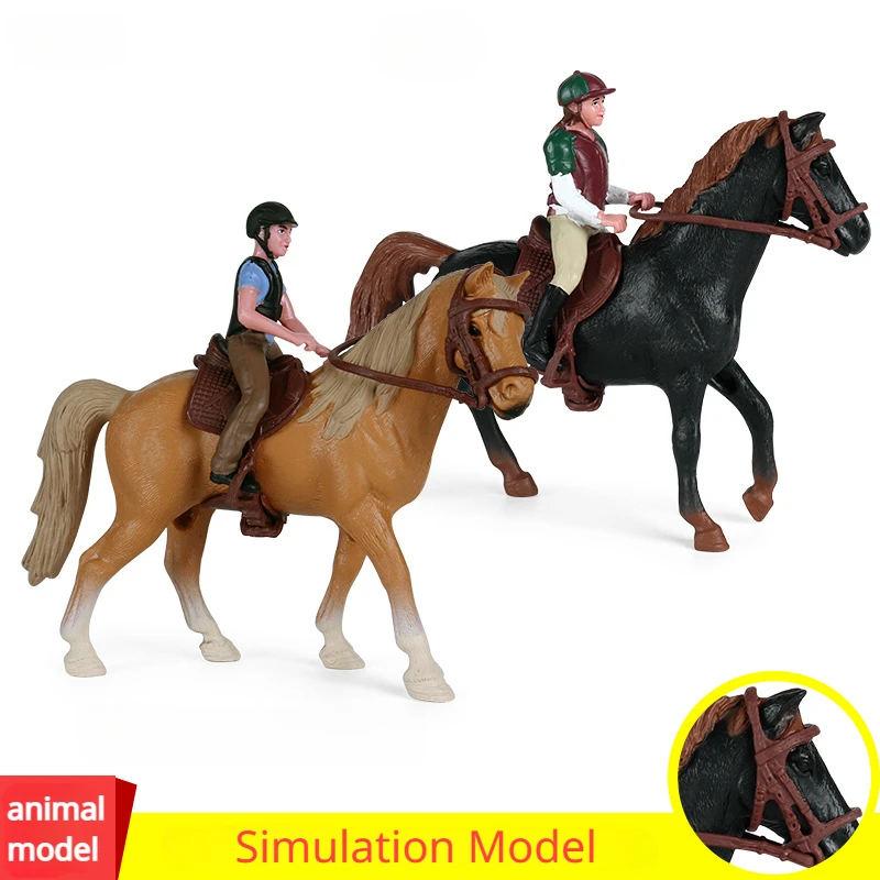 

Имитация лошадей модели фигурок игрушек, пластиковая экшн-модель лошади из ПВХ Коллекция детской обучающей игрушки
