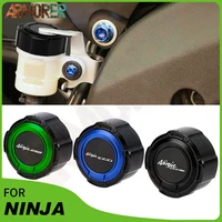 for kawasaki ninja 650 1000 1000sx ninja1000 sx 2021 rear brake fluid cylinder master reservoir cover cap motorcycle accessories