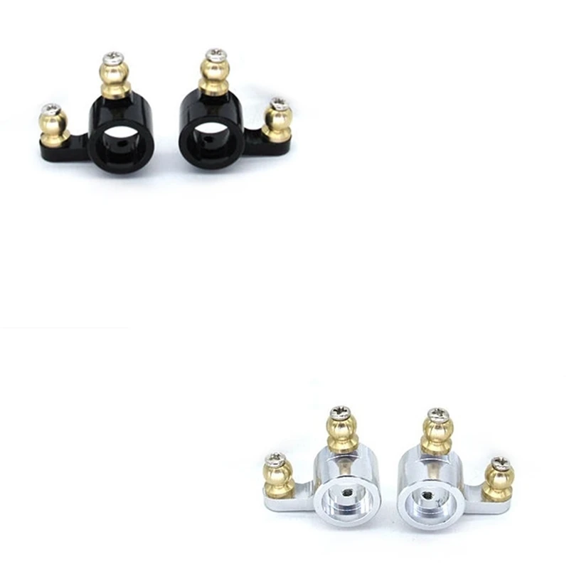 

2 шт., металлическая передняя крышка рулевого колеса, поворотная крышка, обновленные аксессуары для WPL D12 1/10, запчасти для радиоуправляемых г...