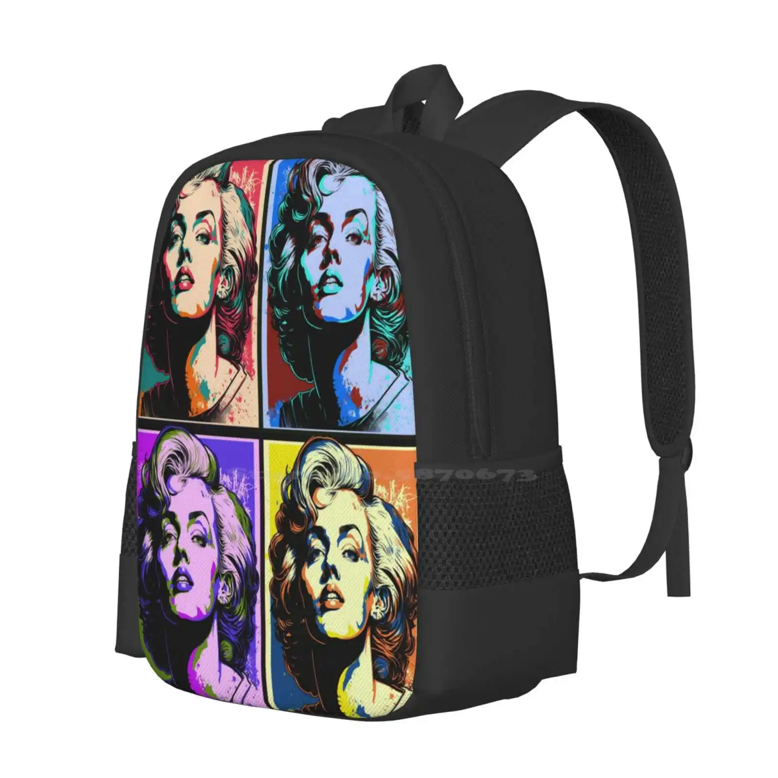 Комикс-Манга Мэрилин Монро-искусство ии Горячая Распродажа школьный рюкзак