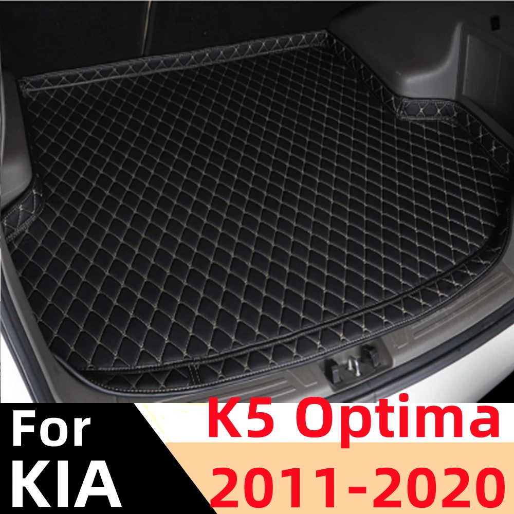 

Коврик для багажника автомобиля для KIA K5 Optima 2011-20, для любой погоды, XPE, высокая боковая Задняя накладка для груза, коврик, подкладка для багаж...