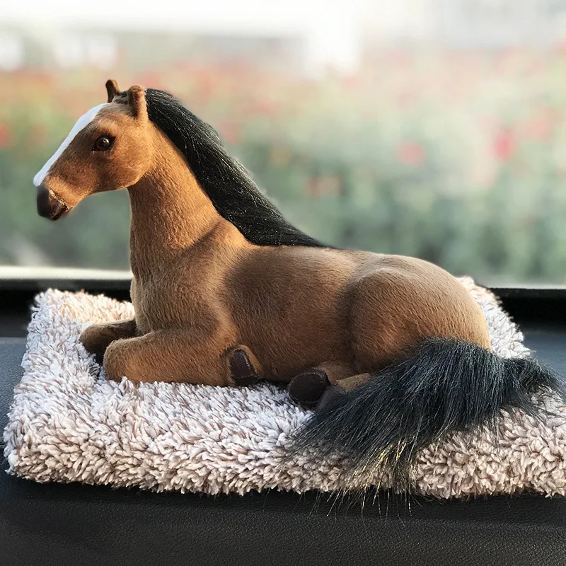 

Украшения для приборной панели автомобиля, автомобильные аксессуары, милые плюшевые игрушки, милая имитация животного, подарок на день рож...