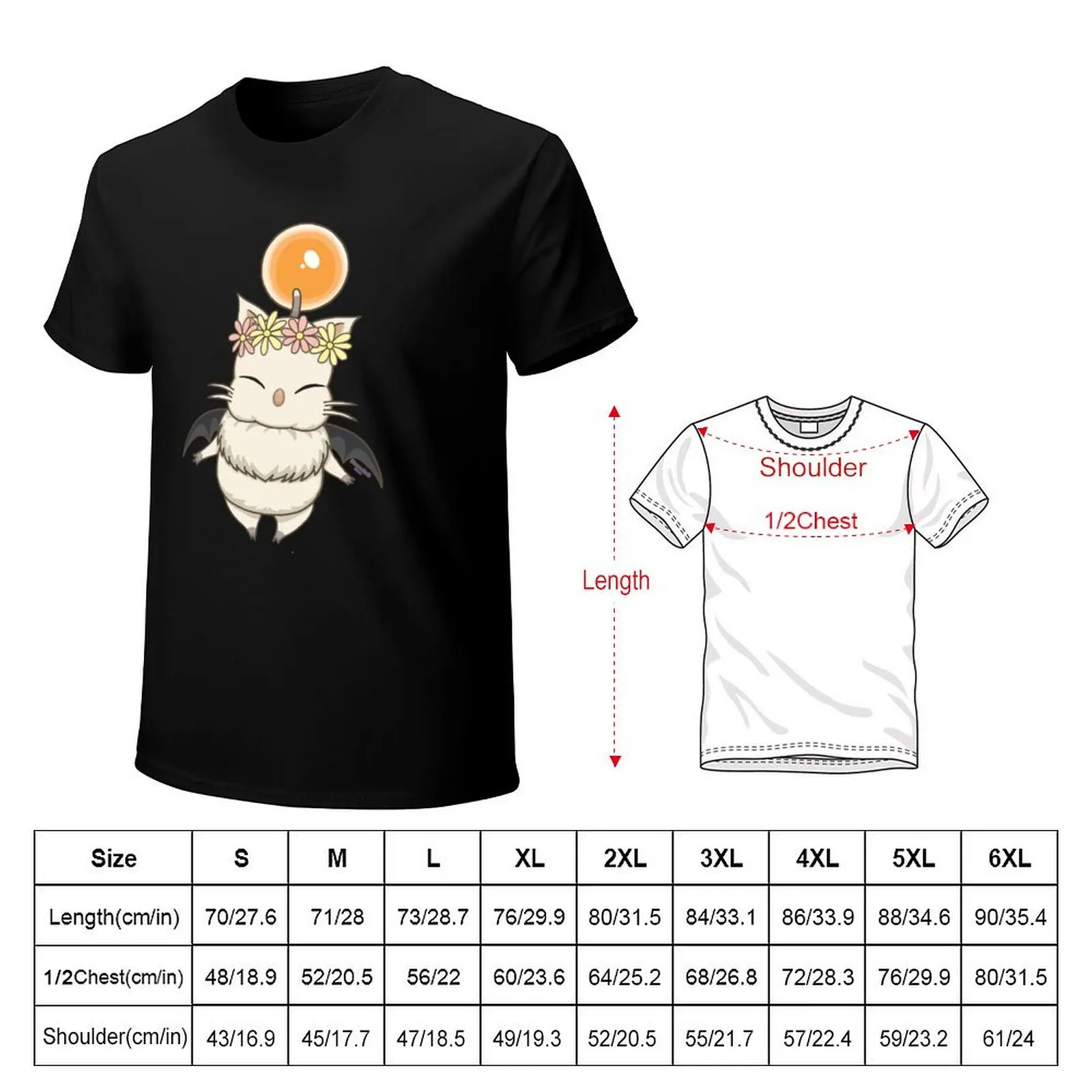 Фото Футболка Spring Moogle с повседневным графическим принтом №2