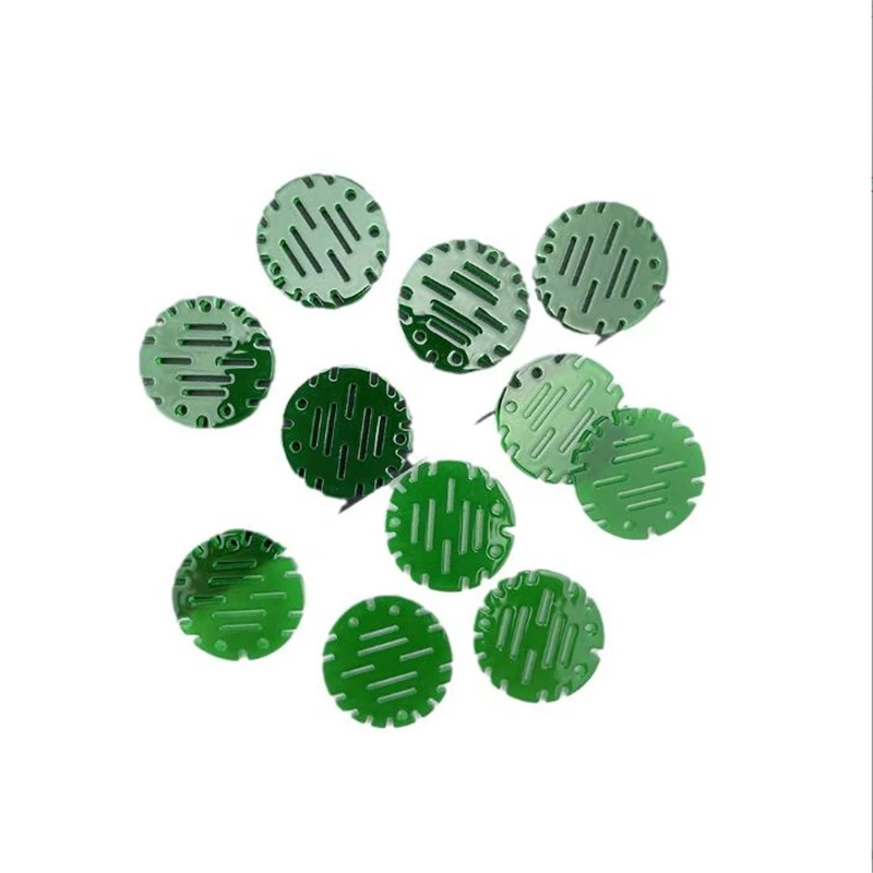 New Creative Acetic Acid 20MM Round Charms Connectors Diy Pendant Earrings Hairpin Jewelry Making Resin Acessories Material