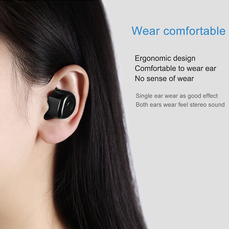 Беспроводные Bluetooth-наушники-вкладыши с микрофоном 2 шт |