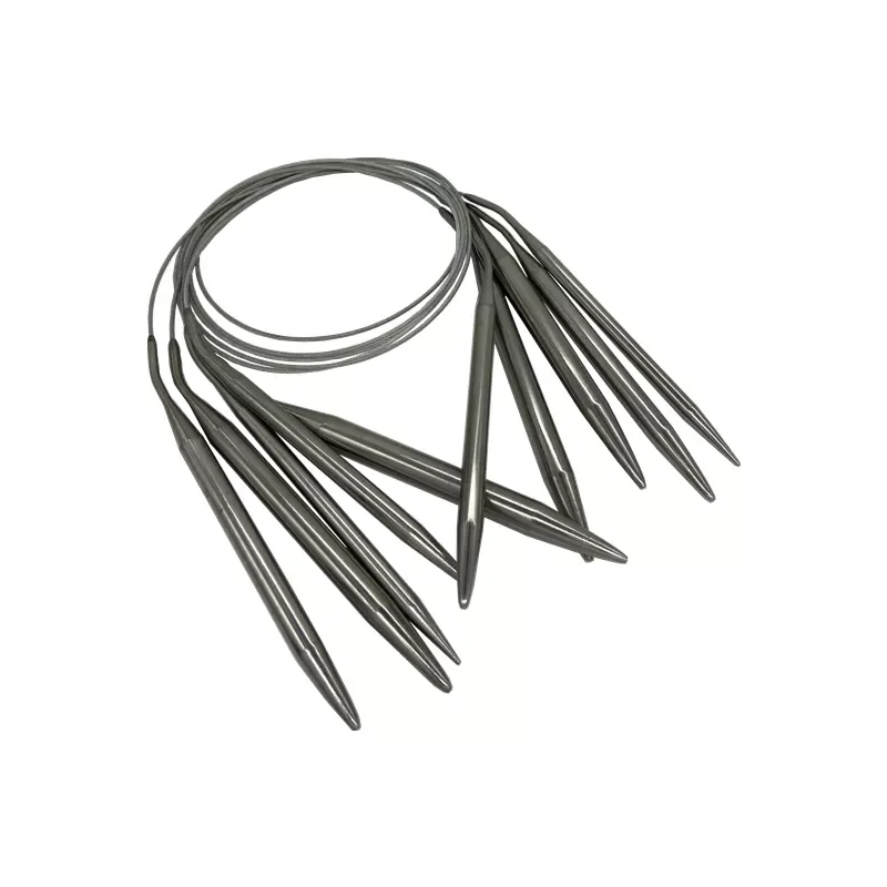 

1.5-10mm Stainless Steel Circular Knitting Needles Crochet Needles Pins Needle Craft Tools For Set of Knitting hooks DIY Weaving