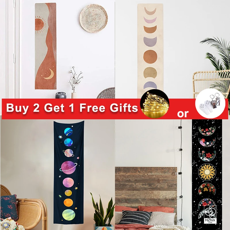 

Moon Phase Tapestry Abstract Art Lovely Style Tapestries Suitable for Living Room Bedroom Wall Painting Decoration Aesthetics
