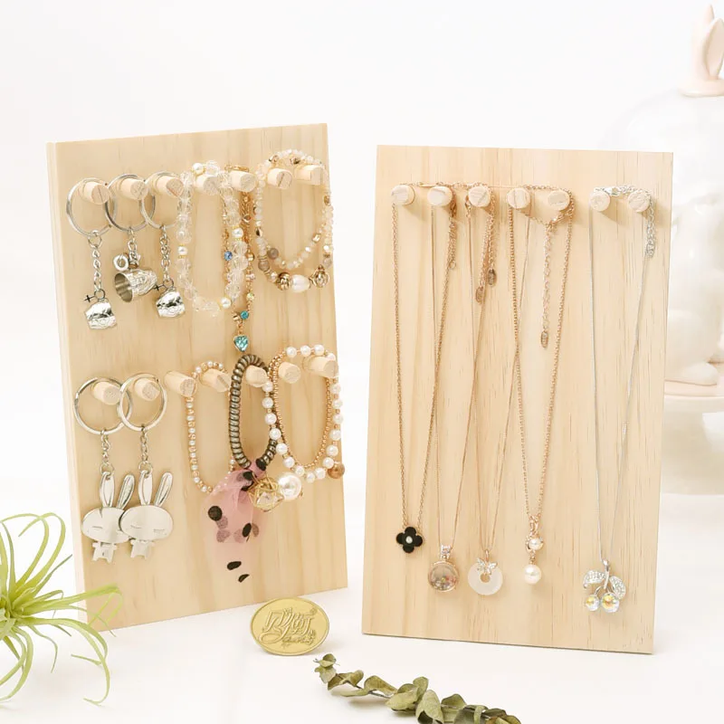 1/2 Layer Jewelry Display Rack Necklace Storage Rack Earring Rack Home Counter Small Object Display Rack Jewelry Organizer
