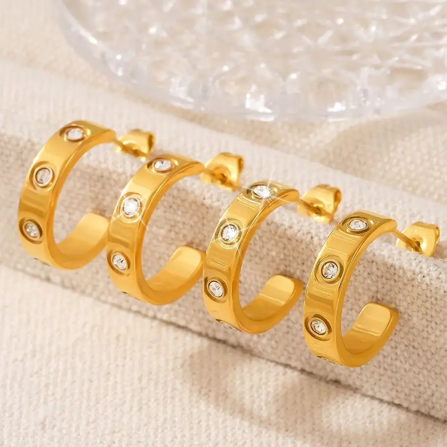 Liora корейские блестящие висячие серьги с кубическим цирконием для женщин