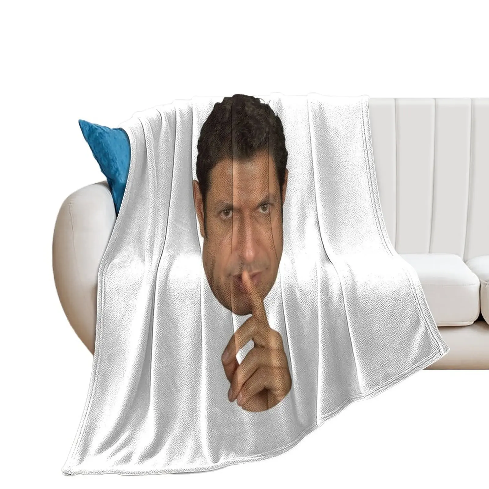 Модное декоративное диванное одеяло с изображением морщин Джеффа голдблама