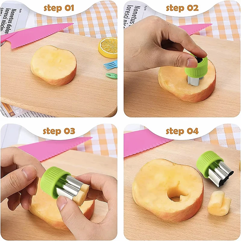 Вилки для фруктов детей с фруктовым резаком средство чистки еды зубочистки бенто