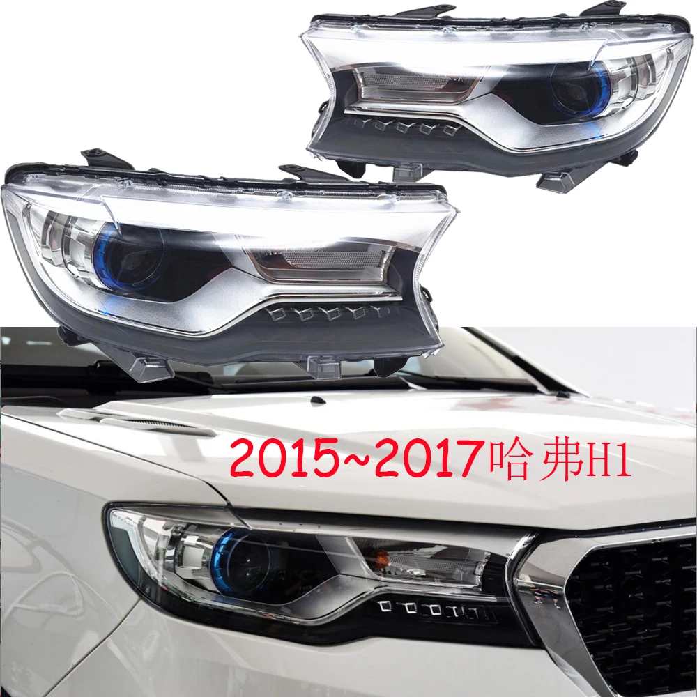 1 шт. автомобильный бампер фаара Greatwall Hover H1 фара 2015 ~ 2017y автомобильные аксессуары