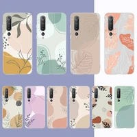 geometric abstract phone case for samsung s21 a10 for redmi note 7 9 for huawei p30pro honor 8x 10i cover