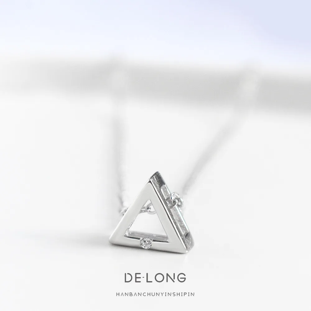 Женский аксессуар для шеи из серебра 925 пробы с минималистичным дизайном