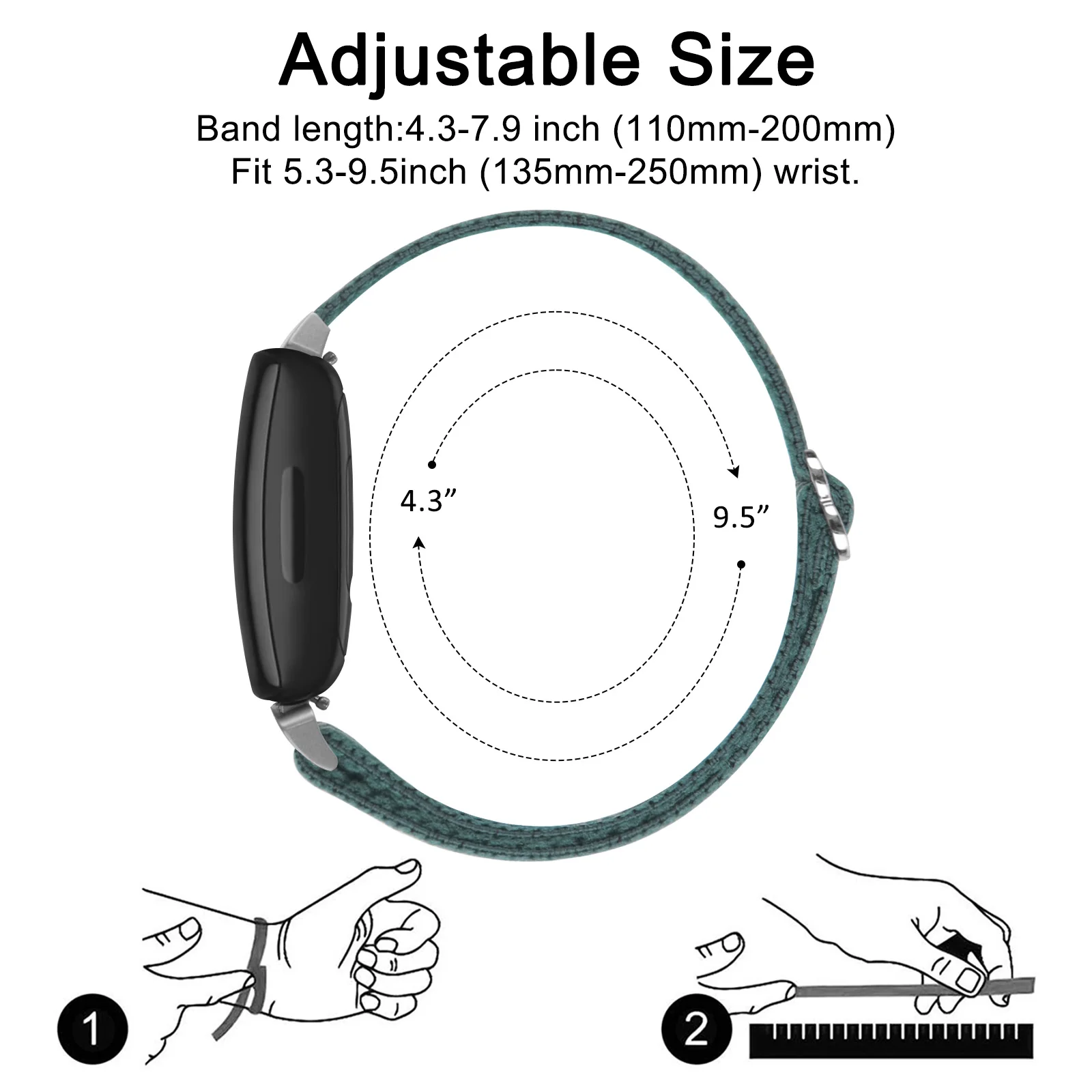 Elastic Watch Band for Fitbit Inspire 2 ACE 3 Strap Kids Band Bracelet Watchband for Fitbit Inspire HR ACE 2 Strap Wristband