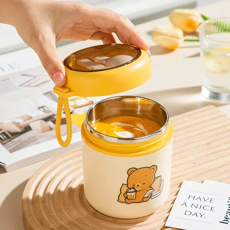 Набор детских изолированных чашек для завтрака с малой емкостью герметичный из