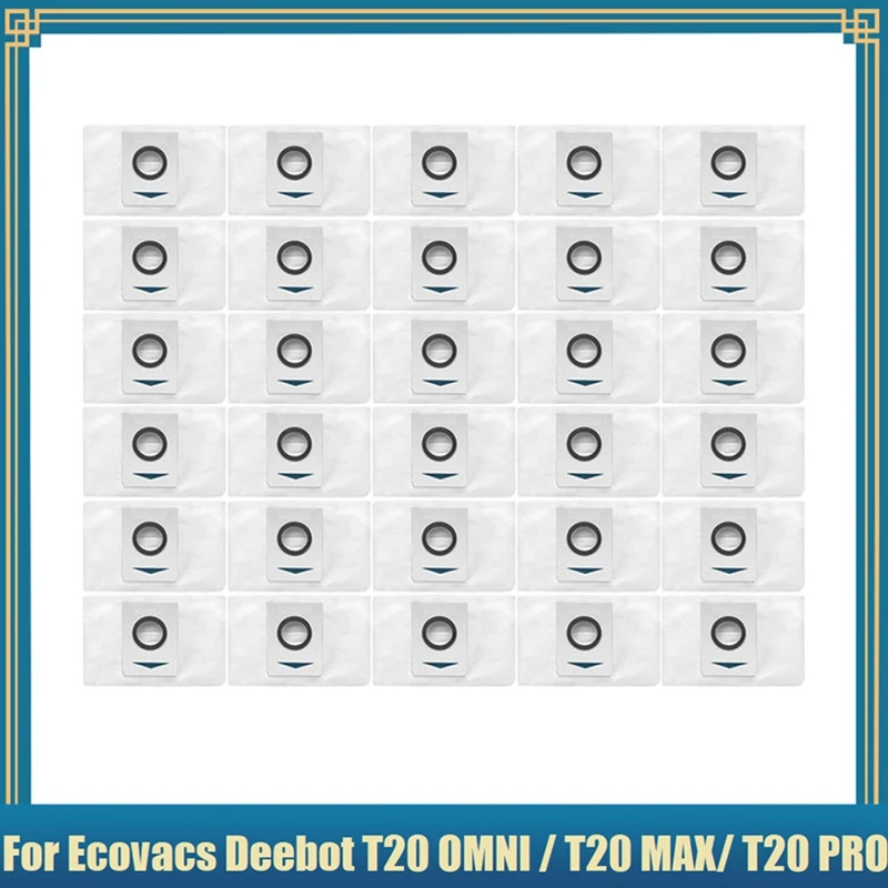 Мешок для пыли Ecovacs Deebot T20 OMNI / T20/T20 Max Pro/X1 OMNI/ X1 TURBO/ T10 /T10 TURBO Замените мешок сбора