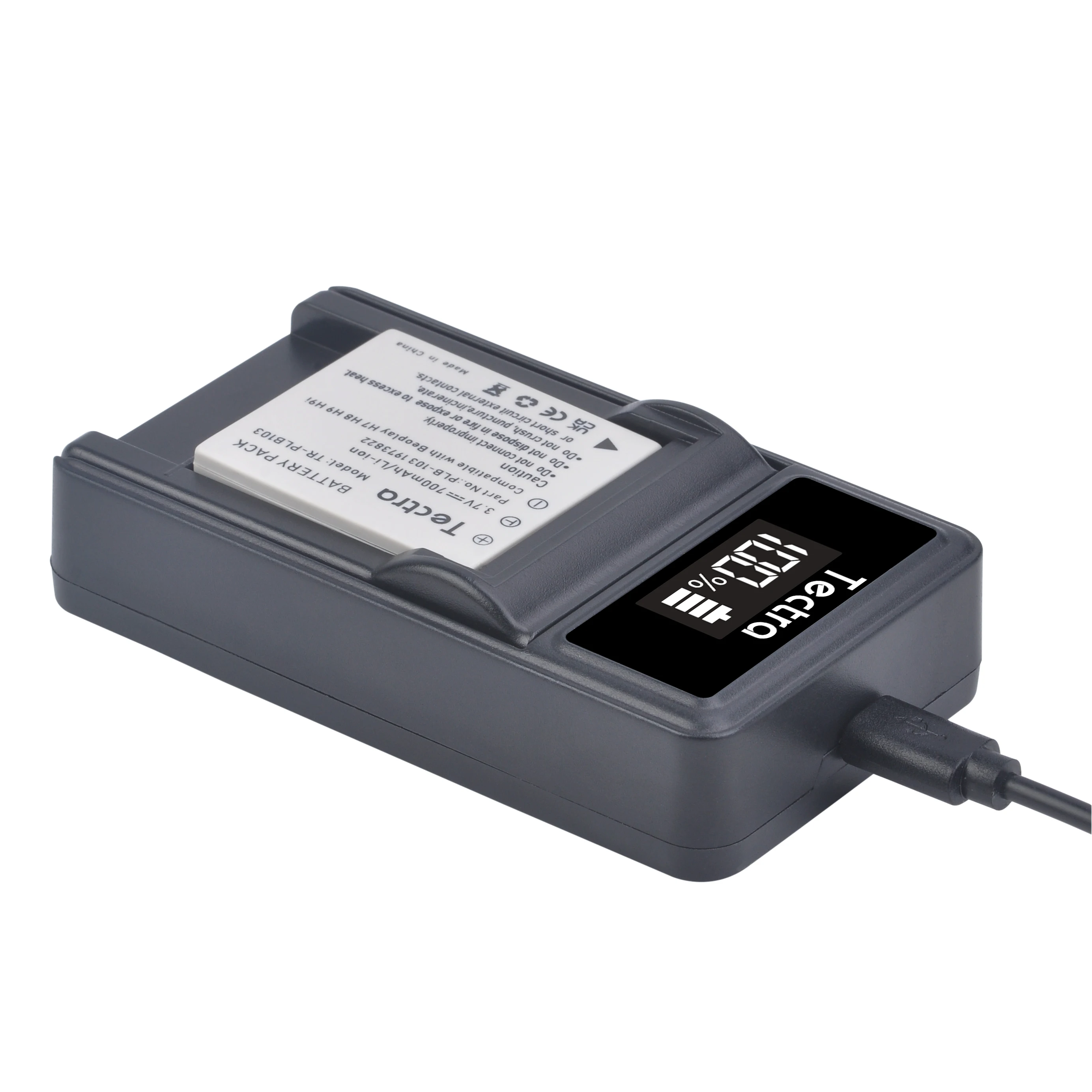 PLB-103 Battery + LED Charger for Bang & Olufsen BeoPlay H7, H8, H9, H9i, H7, H8 1973822, Sanyo DB-L20 VPC C40 C5 C6 CA6 CA65