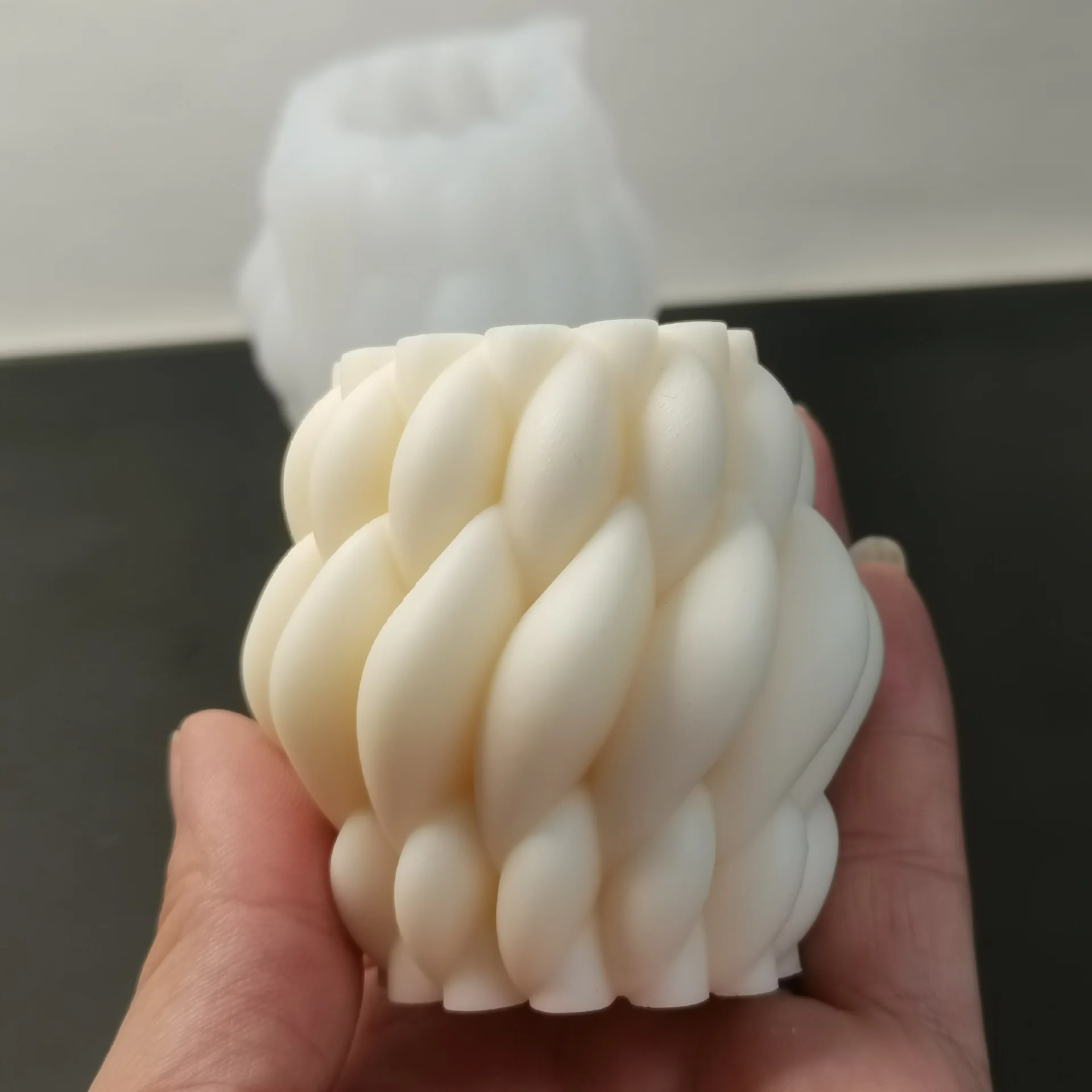 1 шт. декоративная квадратная свеча домашняя фотография силиконовая