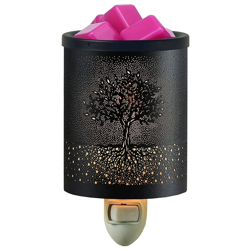 

Plug In Wall, Small Scented Wax Burner Melter Electric For Home Decor Bathroom Aroma Diffuser US Plug