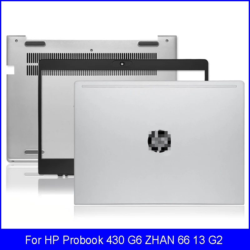 

Новинка, задняя крышка ЖК-дисплея для ноутбука HP Probook 430 G6 ZHAN 66 13 G2 Series, передняя панель, нижняя крышка, верхняя крышка, серебристая искусствен...