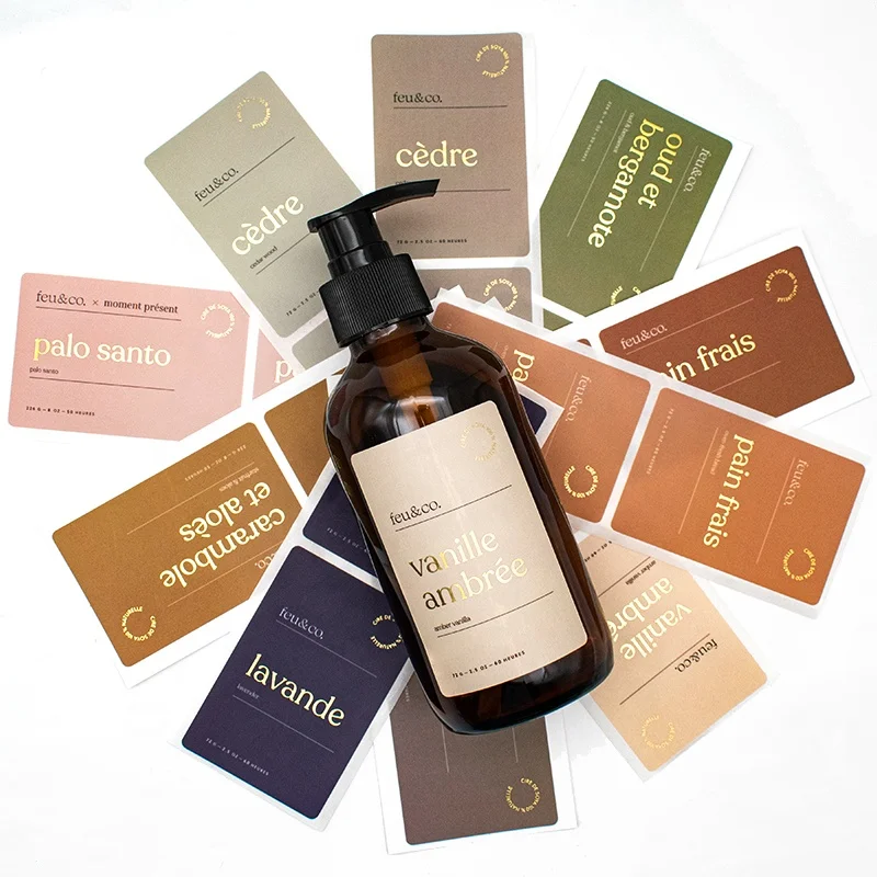 20 0 шт. этикетки с логотипом из фольги на заказ виниловые наклейки шампунь рулон