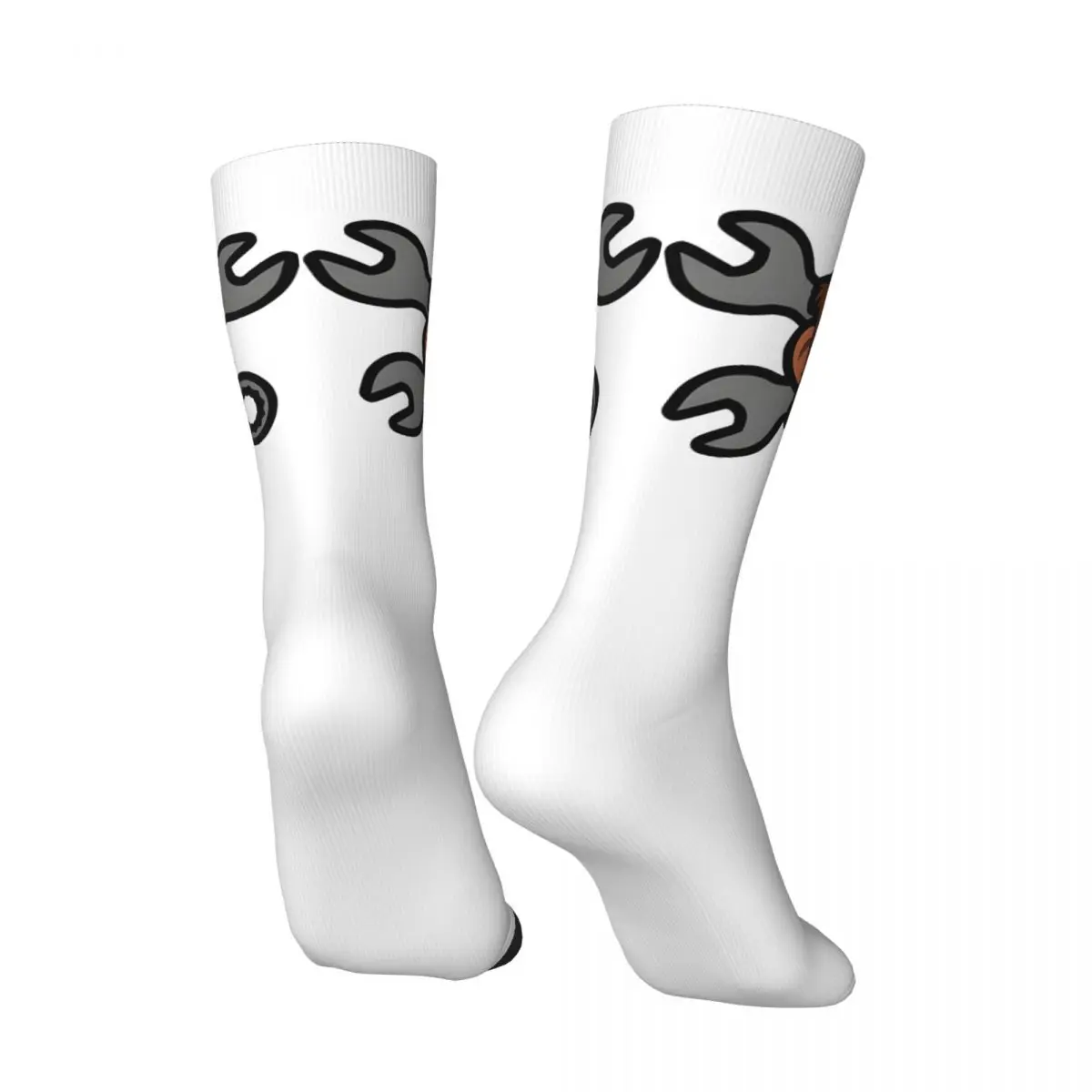 Сумасшедшие Компрессионные носки с изображением обезьяны мужские в стиле