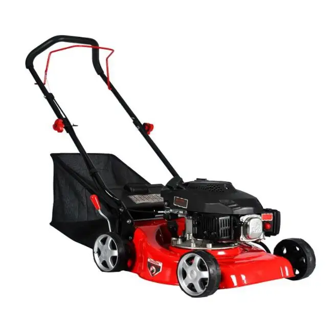 Мощная газонокосилка четырехтактный бензиновый самоходный ручной травокосилка