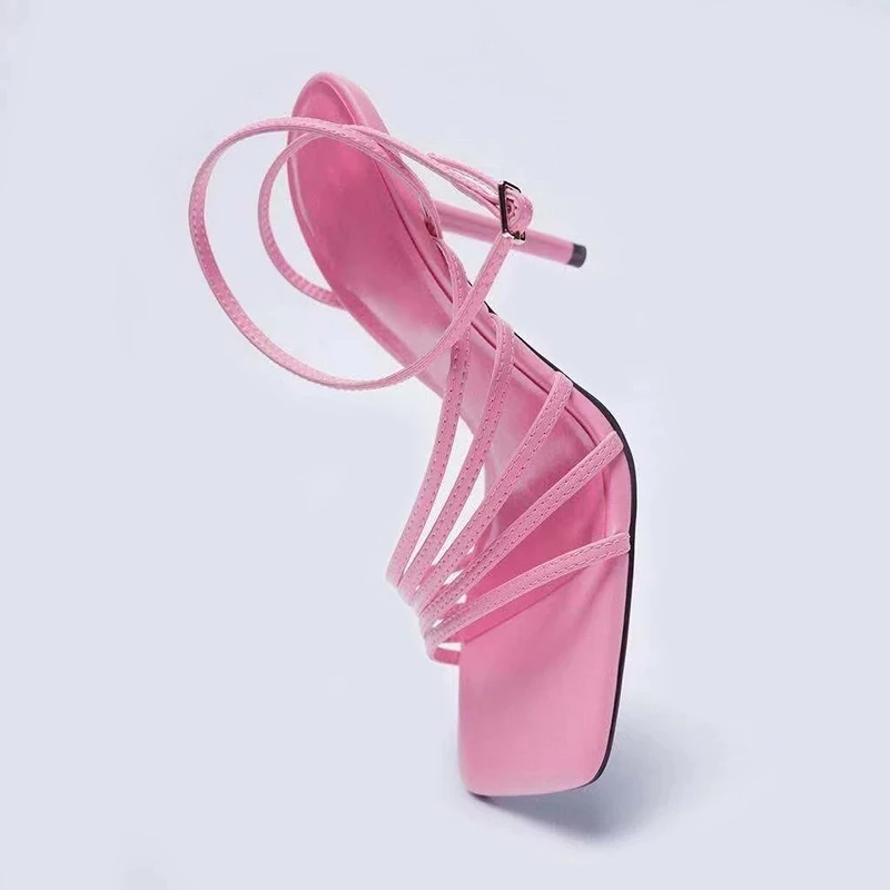 

Sexy High Heels Women Shoes 2022 New Summer Sandals Stiletto Open-toe Fashion Party Shoes Ladies Pumps Luxury Brand Sandals 43