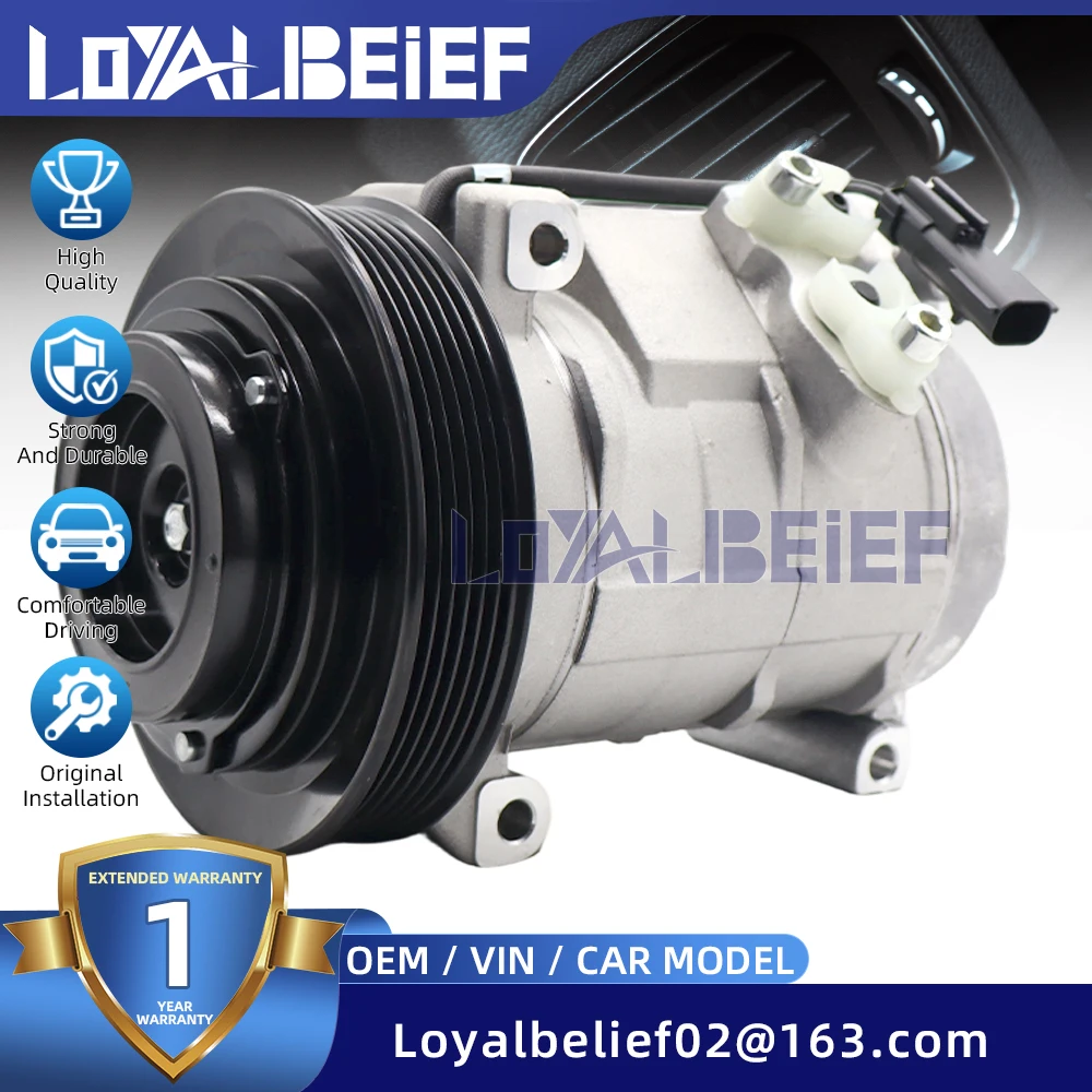 Фото Компрессор кондиционера 10S20C для Dodge Caravan 2001-2007 гг., 2.4L, 5005410AA, 05005410AD, 5005110AA, 5005410AC, 447220-3442, 447220-5315 №1