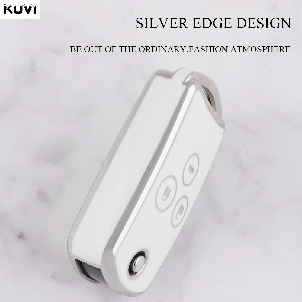 Новинка ТПУ чехол для автомобильного флип-ключа Honda Civic Fit Accord CRV HRV Jazz Odyssey Acura TL TSX ZDX