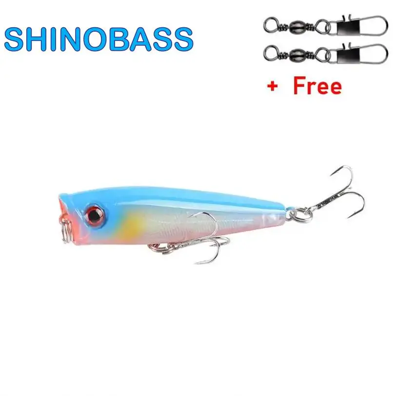

Popper Fishing Bait Topwater Jerkbait Swimbait Catfish Poppers Fake Hard Artificial Lure Wobblers Trolling Pike Sea Fish Sea