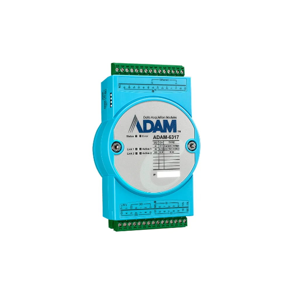 YJL Advantech ADAM 6317 IoT OPC мкА Ethernet Удаленный модуль ввода/вывода-ии
