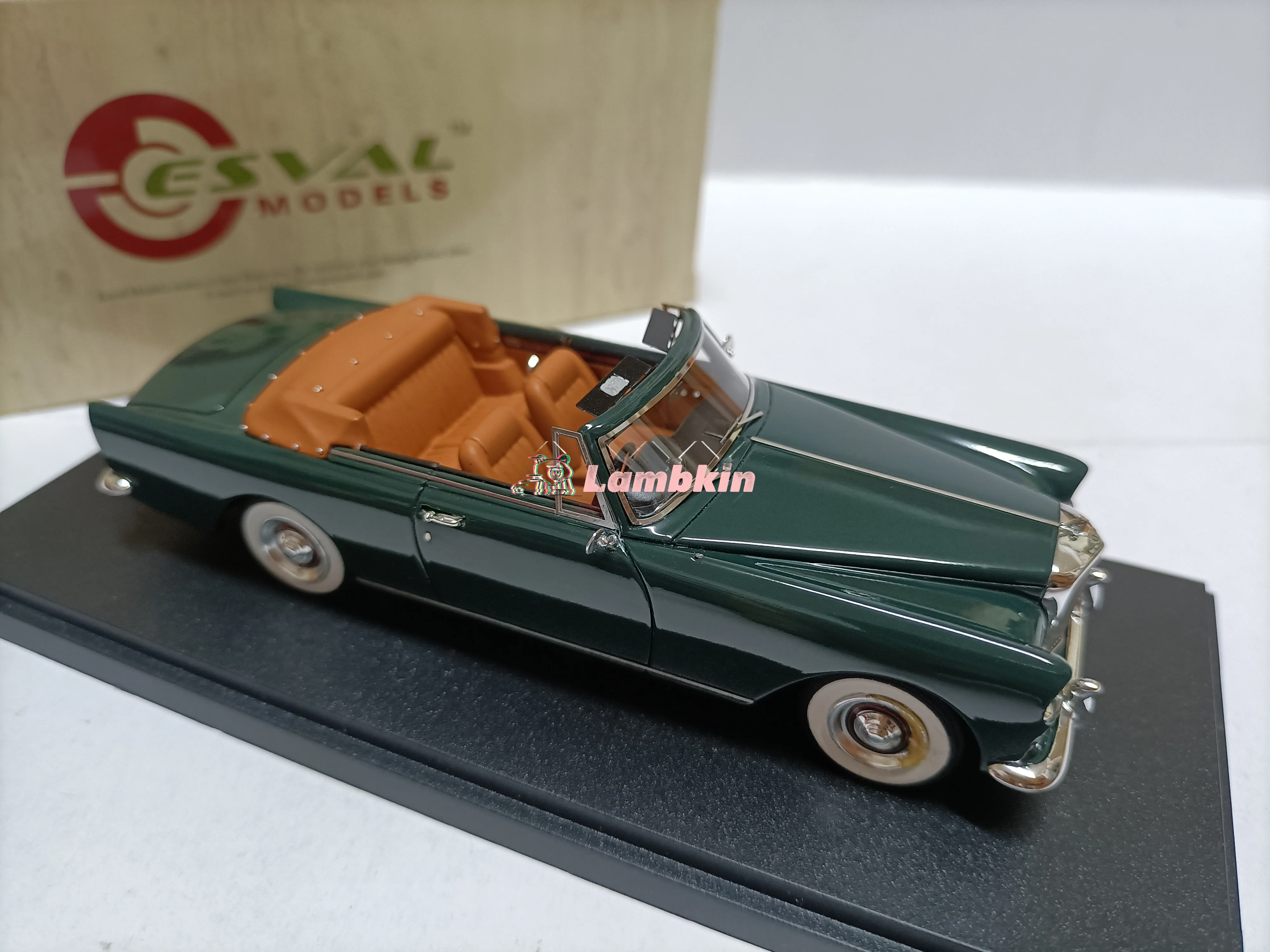 Esval 1/43 Bentley S2 Pard Ward 1962 темно-зеленый Континентальный Кабриолет Коллекционная